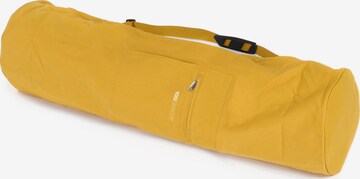 YOGISTAR.COM Sports Bag in Yellow: front