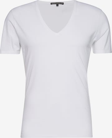 Coupe regular T-Shirt 'Quentin' DRYKORN en blanc : devant