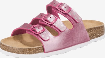 LICO Sandals 'Bioline Star' in Pink: front