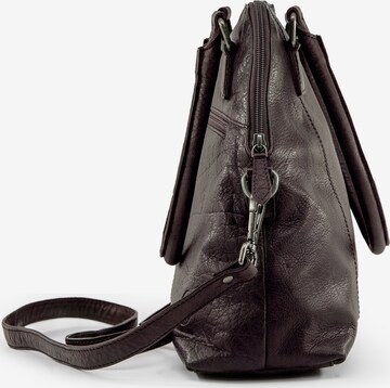 KLONDIKE 1896 Handtasche 'Ella' in Braun