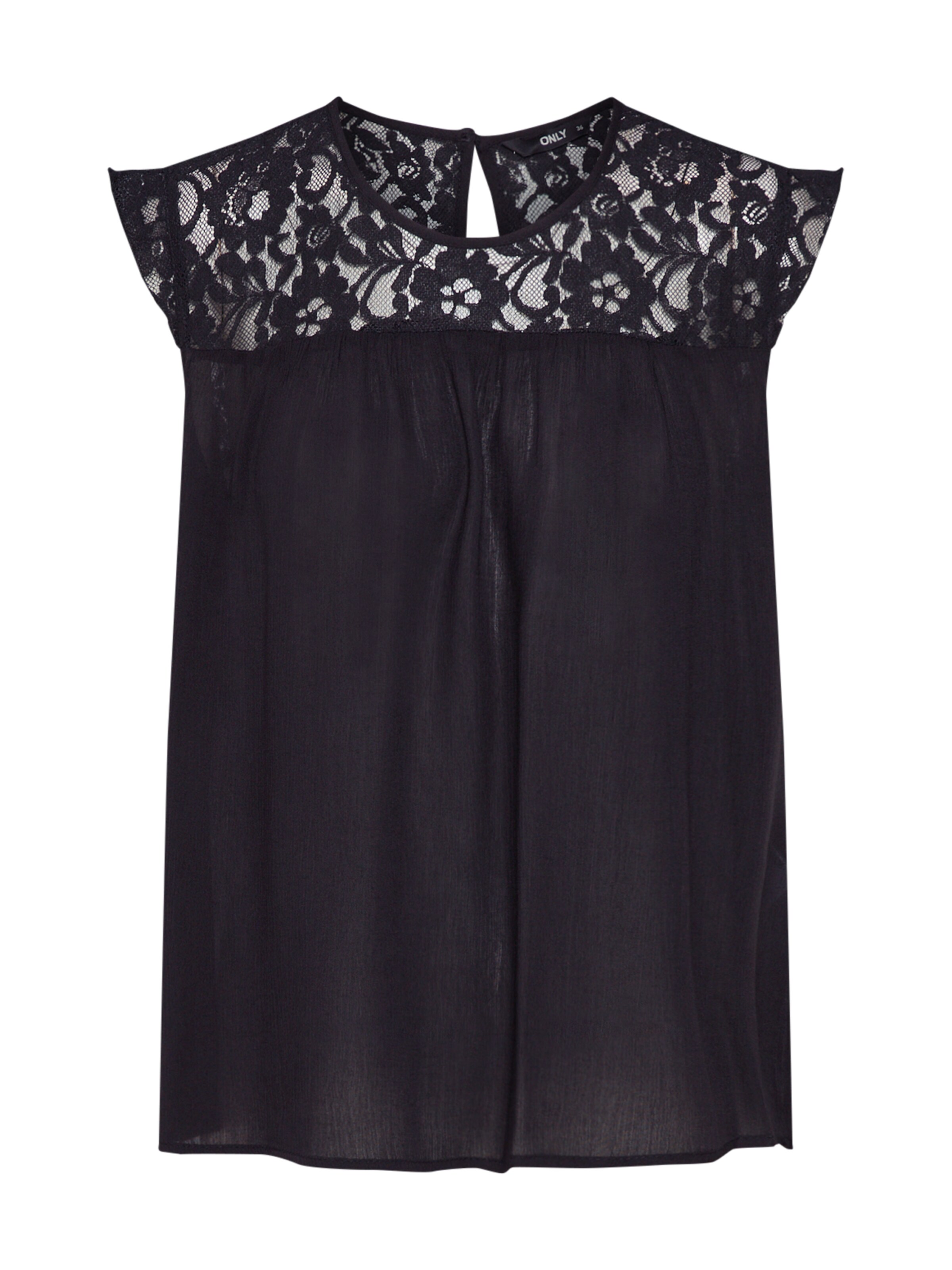 ONLY - Bluse 'EMMA KARMEN' in schwarz