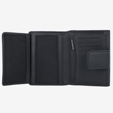 GOLDEN HEAD Wallet 'Polo' in Black