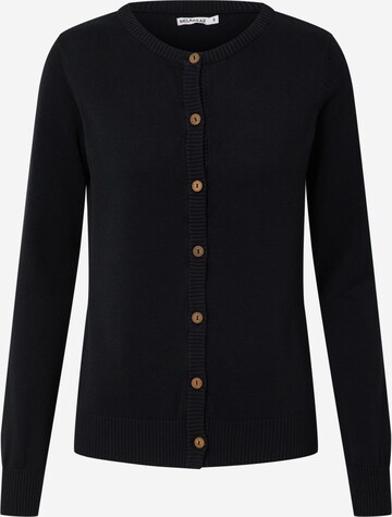 MELAWEAR Knit Cardigan in Black: front