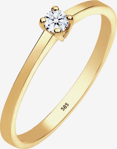 Elli DIAMONDS Ring in gold / weiß, Produktansicht