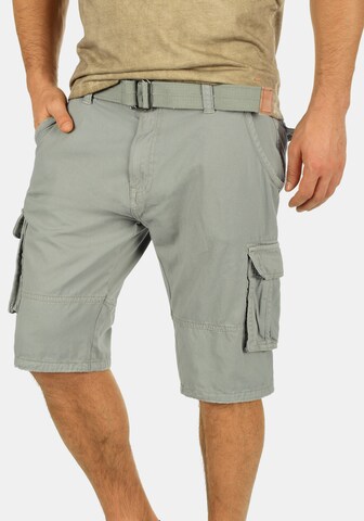 Regular Pantalon cargo 'Costa' INDICODE JEANS en gris : devant