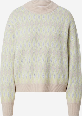 EDITED Sweater 'Pearl' in Green: front