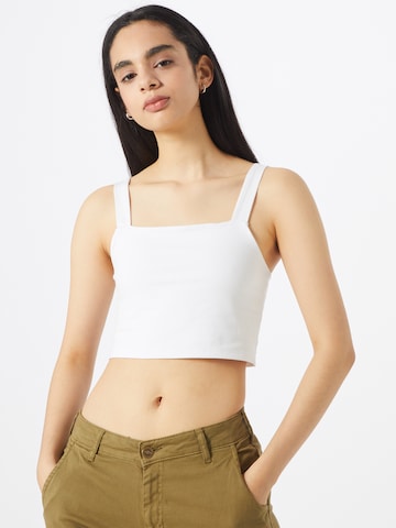 Urban Classics Top in White: front