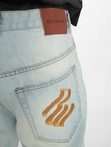 ROCAWEAR Loose fit Trousers 'Fri' in Blue