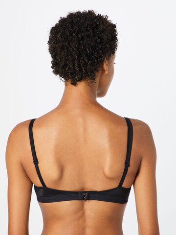 TRIUMPH T-shirt Bra 'MICRO FUN' in Black: back