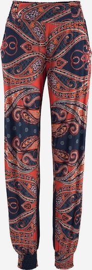 LASCANA Strandhose in marine / orange, Produktansicht