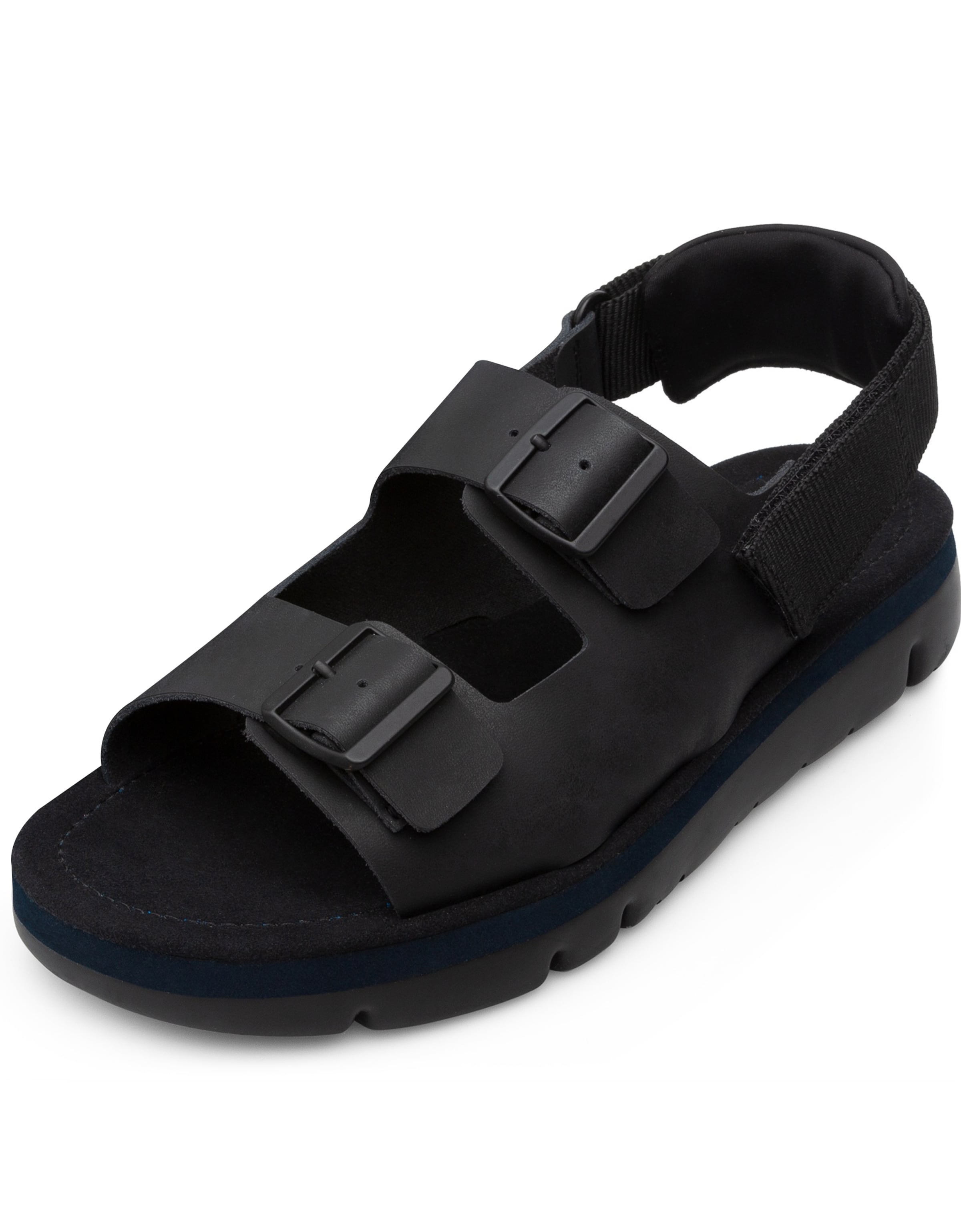 CAMPER Sandal 'Oruga' in Black: front