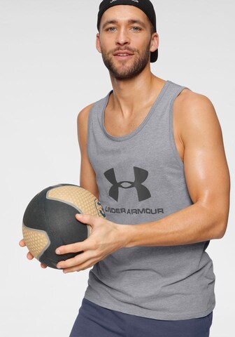 UNDER ARMOUR Sporttop in Grau