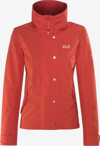 JACK WOLFSKIN Performance Jacket in Red: front