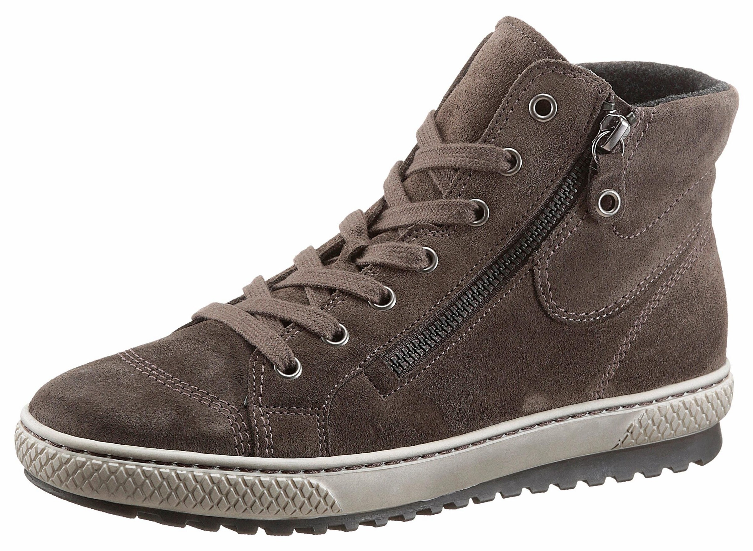 GABOR Veterlaarsjes in Grijs: voorkant