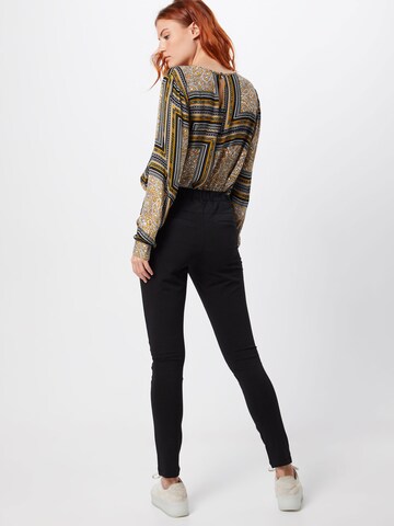 Kaffe Slim fit Pants 'Jillian Vilja' in Black: back