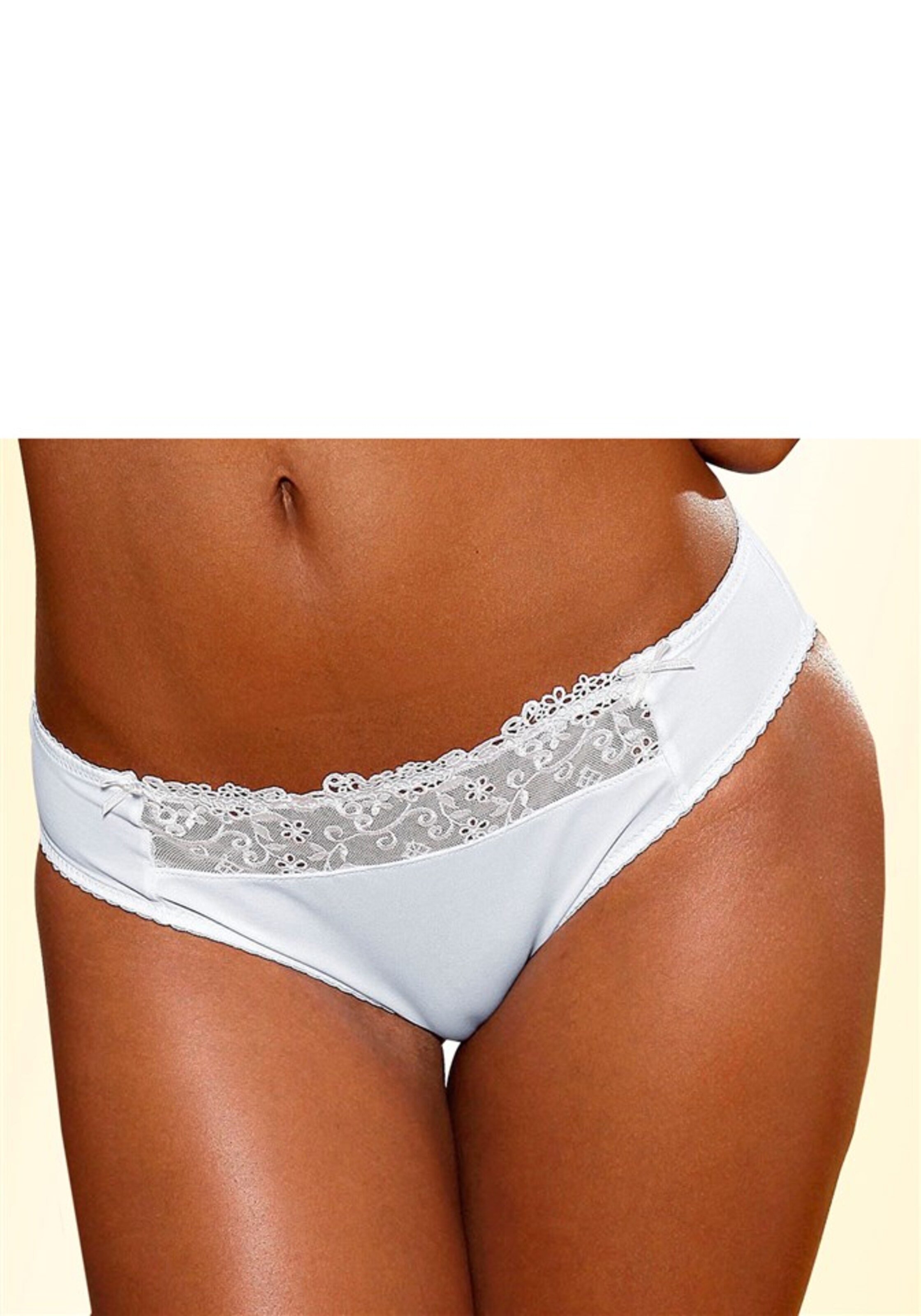 NUANCE Σλιπ σε λευκό: μπροστά