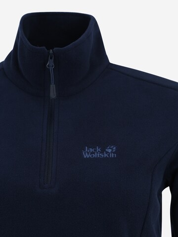 JACK WOLFSKIN Fleecepullover 'GECKO' in Blau