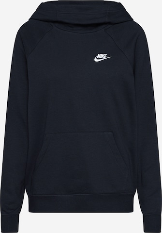 Nike Sportswear Sweatshirt in Black: front