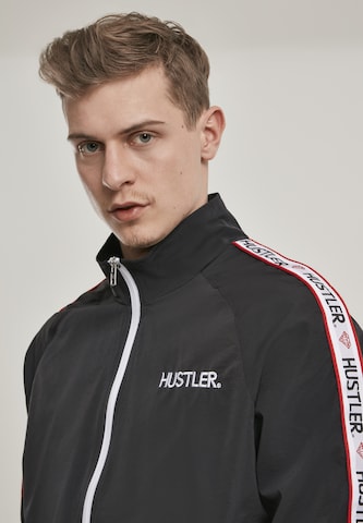 Veste mi-saison Mister Tee en noir : devant