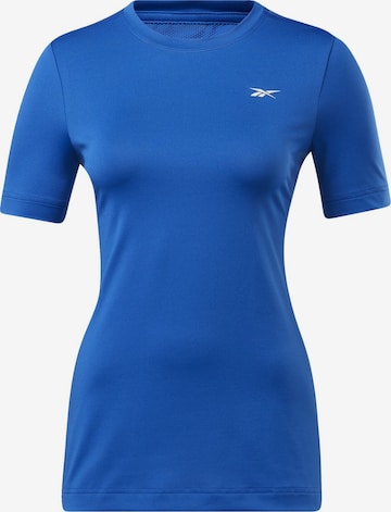 Reebok T-Shirt 'Workout Ready Supremium' in Blau: predná strana