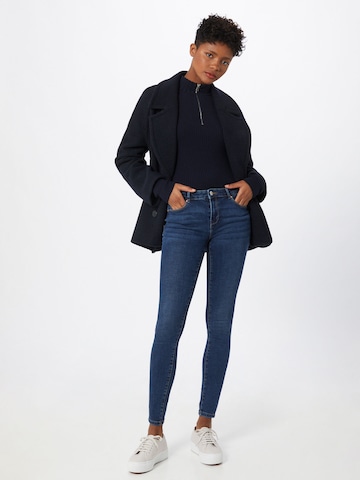 Skinny Jean 'Carmen' ONLY en bleu