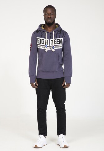 Sweat-shirt PLUS EIGHTEEN en violet