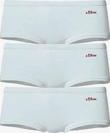 s.Oliver Boyshorts in White: front