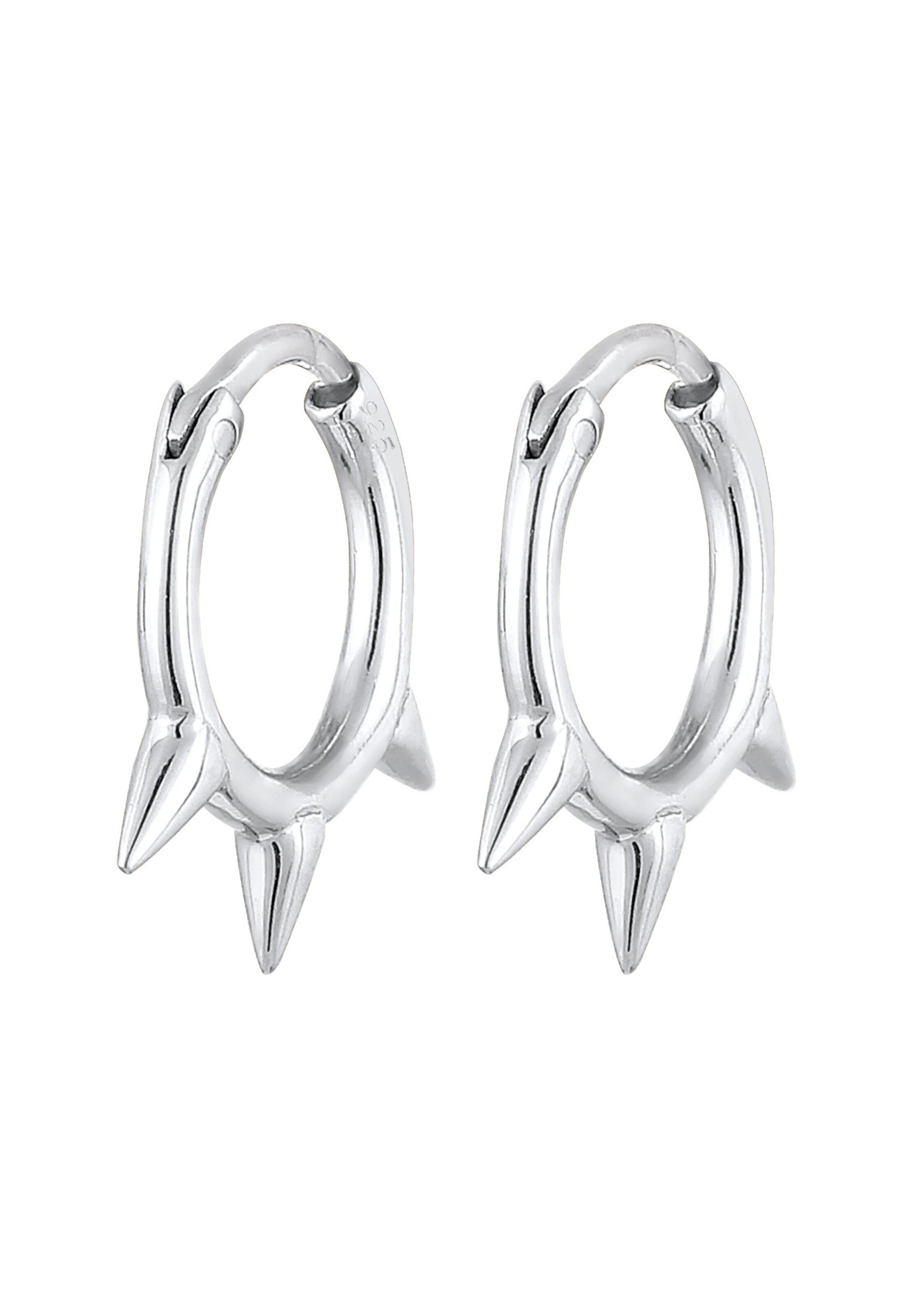 Boucles d'oreilles ELLI en argent : devant