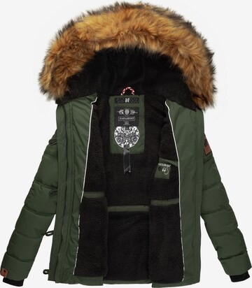 NAVAHOO Winter Jacket 'Zoja' in Green