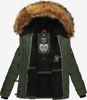 NAVAHOO Зимняя куртка 'Zoja' в Зеленый