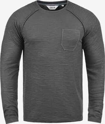 !Solid Sweatshirt 'Don' in Grey: front
