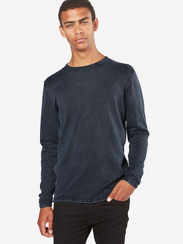 Coupe regular Pull-over 'Garson' Only & Sons en bleu : devant