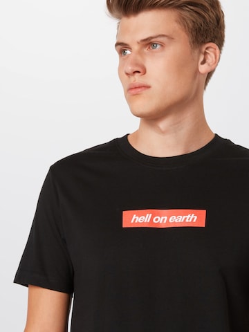 Mister Tee T-Shirt 'Hell On Earth' in Schwarz