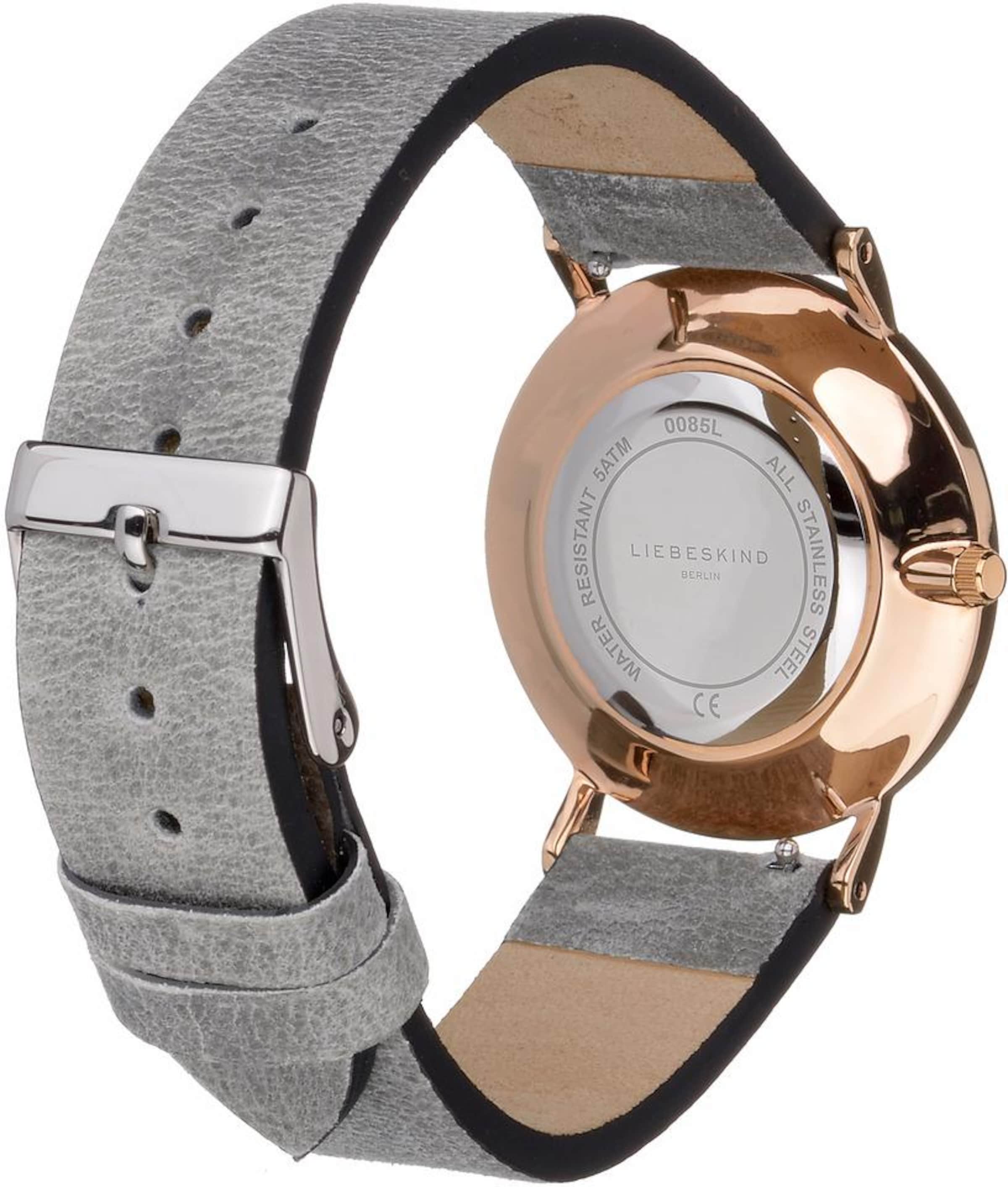 Montre à affichage analogique 'New Case' Liebeskind Berlin en gris