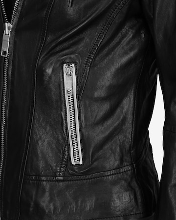 Maze Lederjacke 'Mico' in Schwarz