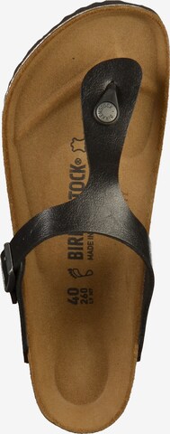 BIRKENSTOCK Zehentrenner in Schwarz