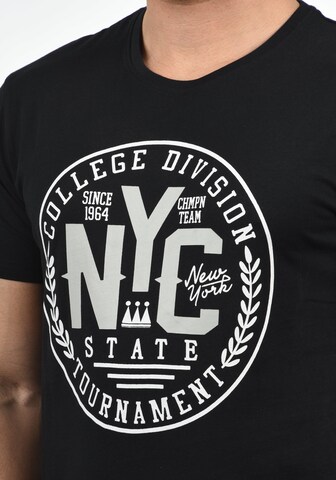 T-Shirt 'York' !Solid en noir