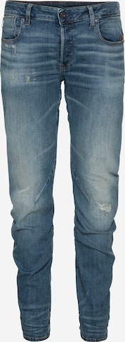 G-Star RAW Slimfit Jeans 'Arc 3D' in Blauw: voorkant