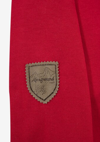 Almgwand Trachtenshirt in Rot