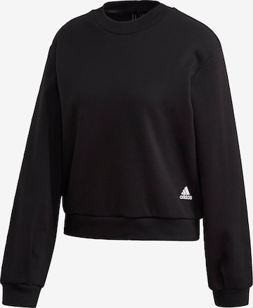 ADIDAS PERFORMANCE Athletic Sweatshirt in Black