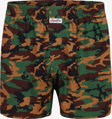 Sugar Pine Boxer shorts ' Camouflage ' in Mixed colors: front