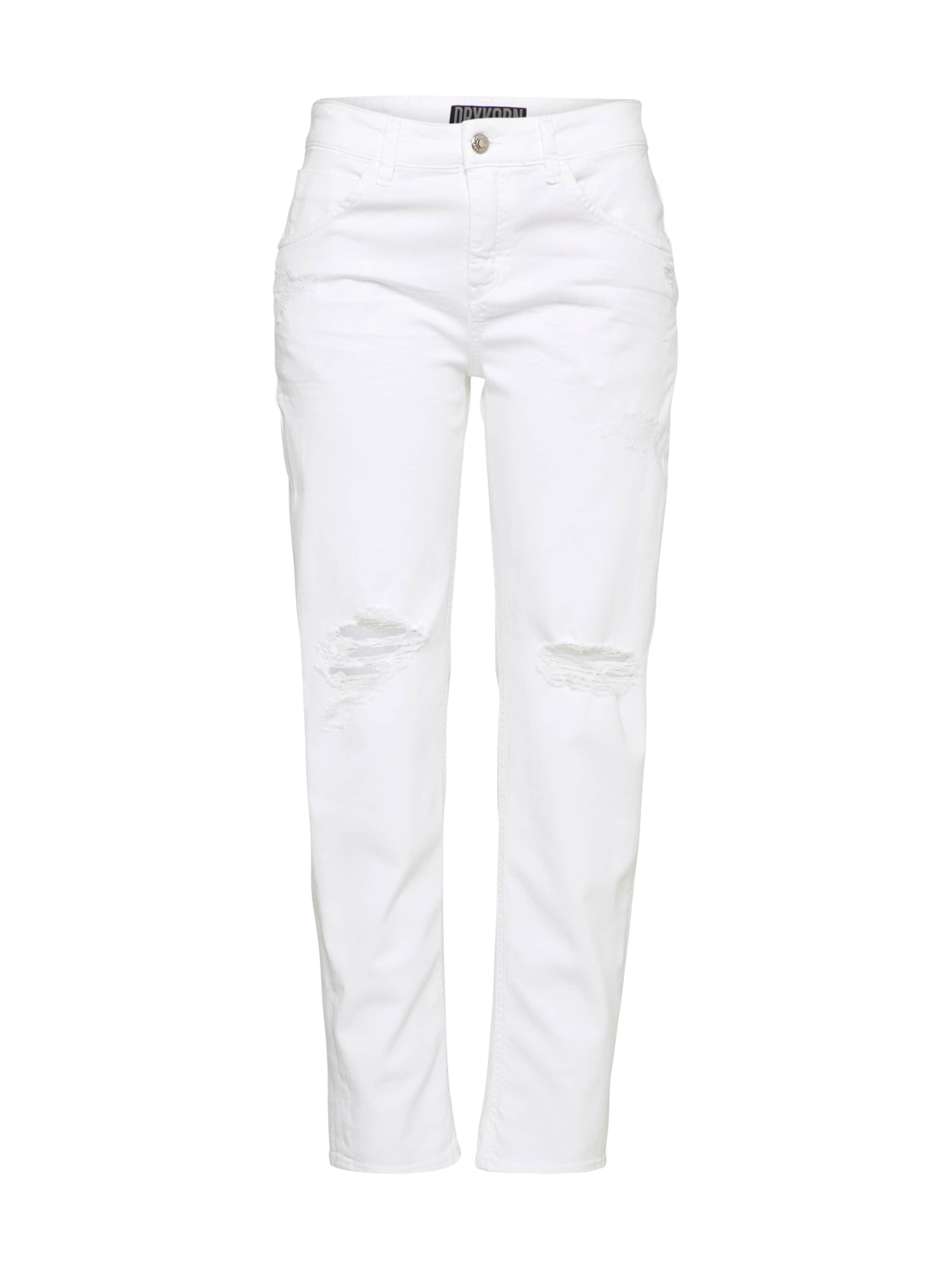 DRYKORN - Jeans 'LIKE' in de kleur White denim