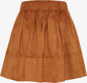 Moves Skirt 'Kia' in Brown: front