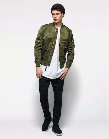 ALPHA INDUSTRIES Between-season jacket 'MA-1 VF LW' in Green