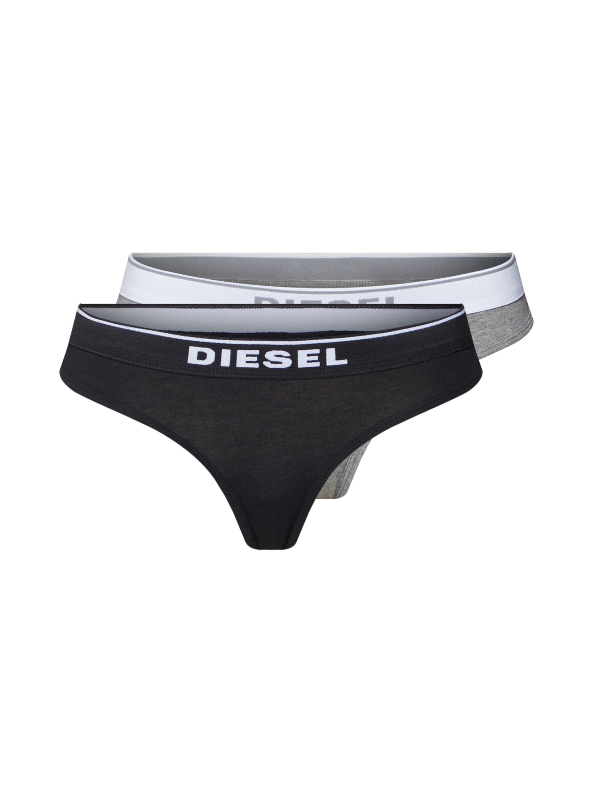 DIESEL - String 'UFST-STARS-THREEPACK String 3p' in de kleur Zwart