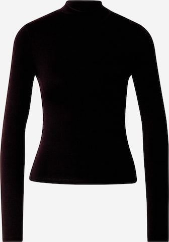 Gina Tricot Shirt 'Dorsia' in Schwarz: front