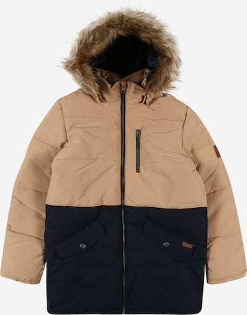 NAME IT Winter Jacket 'MECTOR' in Beige: front