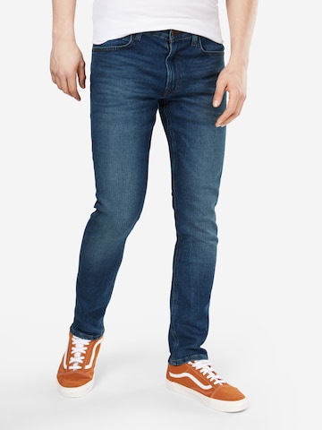 Lee Slimfit Jeans 'Luke' in Blauw: voorkant