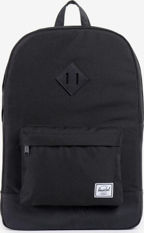 Herschel Rucksack 'Heritage' in Schwarz: predná strana