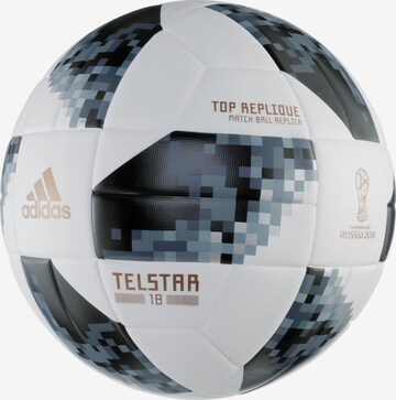 ADIDAS PERFORMANCE Fußball 'World Cup Replica Telstar 18' in Grau: predná strana